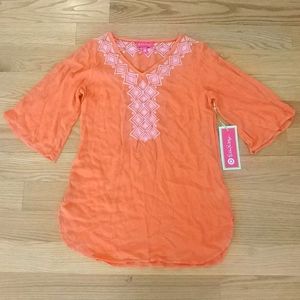 NEW Lilly Pulitzer Peasant Blouse XS